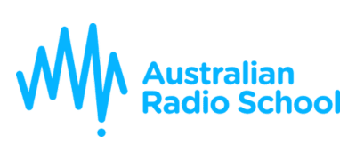 The Australian Radio School logo in blue